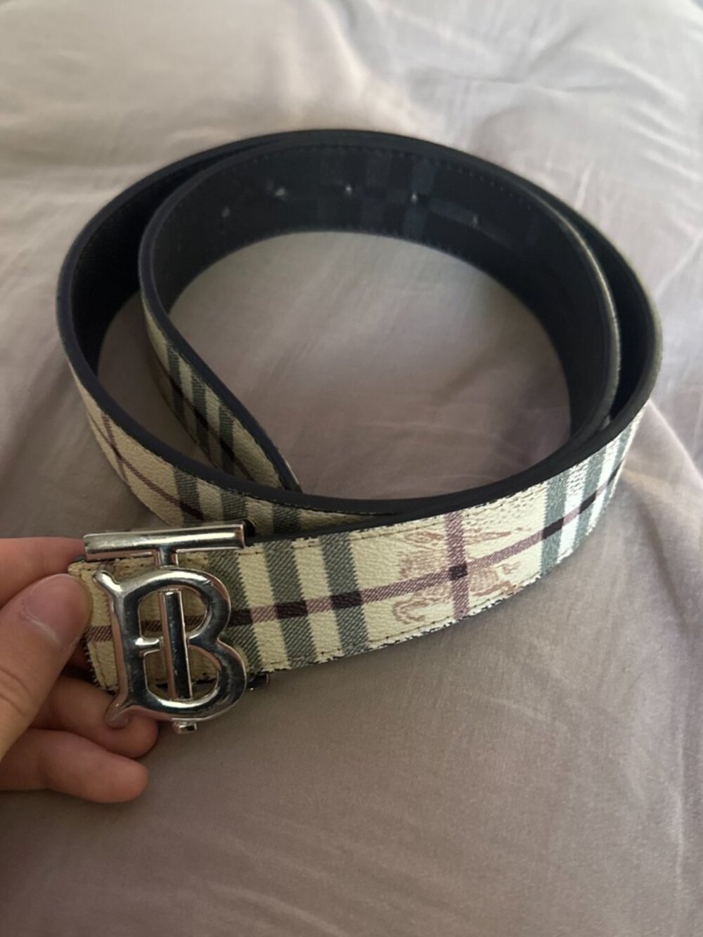 Burberry Reversable belt mens 30-38